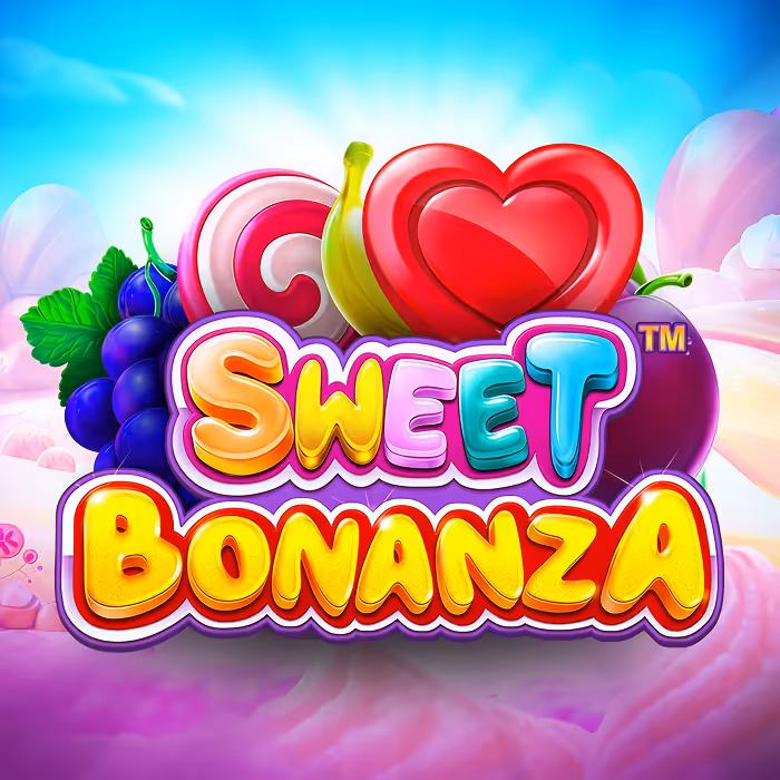 Sweet Bonanza slot with tumbling reels, candy theme, and multiplier features for big wins