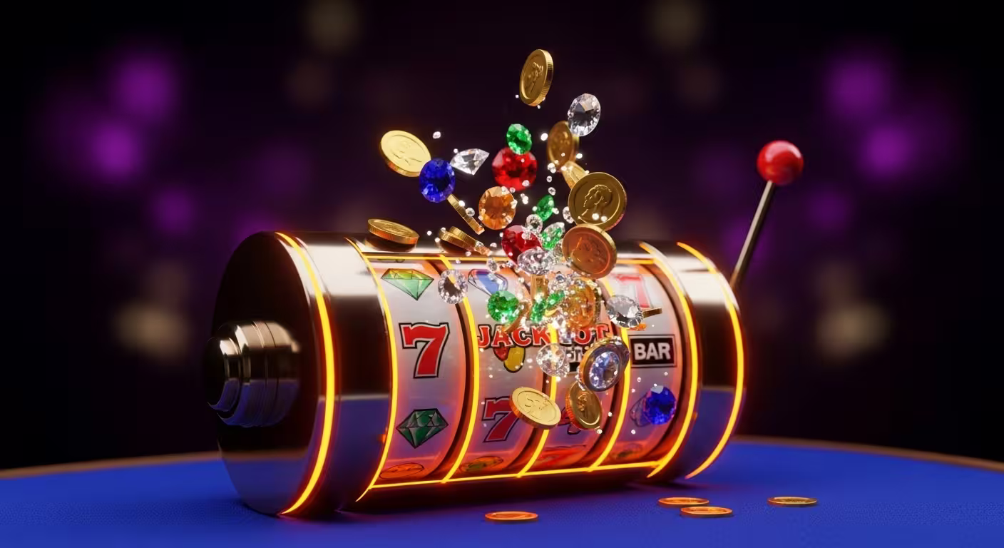 Slot machine collection showcasing popular titles with progressive jackpots and bonus features